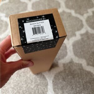 NIB Beachwaver B1 1" Curling Iron - Limited Edition Black Glitter